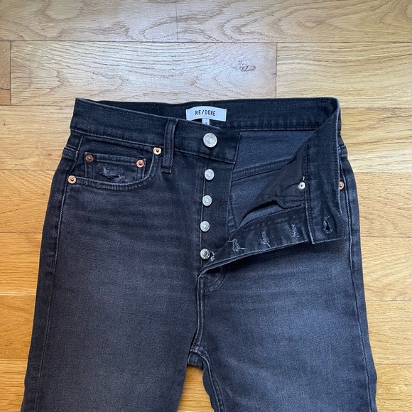 NWOT Re/Done 90s high rise ankle crop (size: 26) - Picture 3 of 8